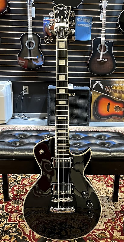 Tagima Mirach BK DF Electric Guitar w/Hardshell Case image 1