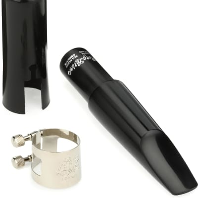 Berg Larsen Hard Rubber Baritone Saxophone Mouthpiece - 100/1  Bundle with D'Addario Woodwinds Reed Vitalizer Single Refill Pack - 72% Humidity image 3