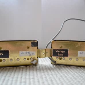 PRS HFS & Vintage Bass Pickup Set - Nickel/Chrome Covered (or