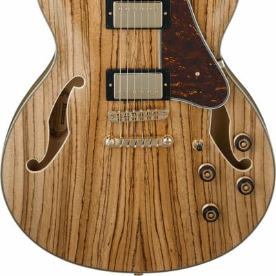 Ibanez AS93ZW AS Artcore Expressionist Semi-Hollow Body Electric Guitar, Natural image 1
