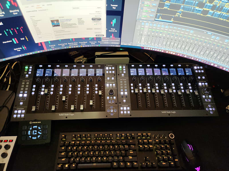 2 Solid State Logic SSL UF8 DAW Controllers 2023 - Present