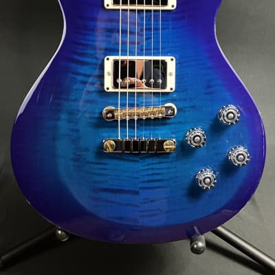 Paul Reed Smith PRS S2 McCarty 594 Singlecut Electric Guitar Lake Blue w/ Gig Bag image 2
