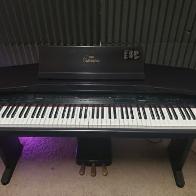 Yamaha CVP-65 Clavinova 88-Key Digital Piano 1991 Black | Reverb