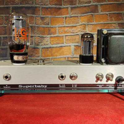 Emery Sound Superbaby 6-12W Recording Amp Head w/ Flamed Maple Sides & Paperwork image 10