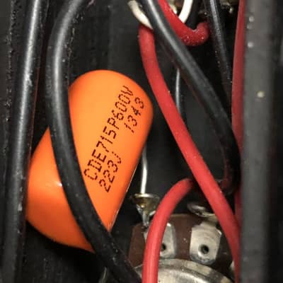 2003 Epiphone Les Paul Junior Electric Guitar With Orange Drop Capacitor image 11
