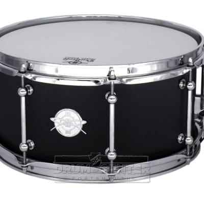 Dunnett Classic Titanium Snare Drum 13x6.5 Brushed Black image 1