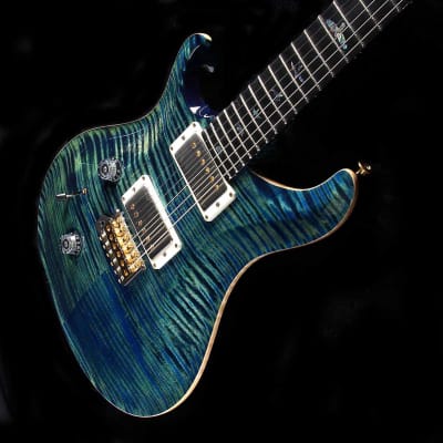 PRS Wood Library Custom 24 - River Blue -  lefty lefthanded LH image 6