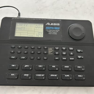 Alesis SR-16 Drum Machine 2010s - Black