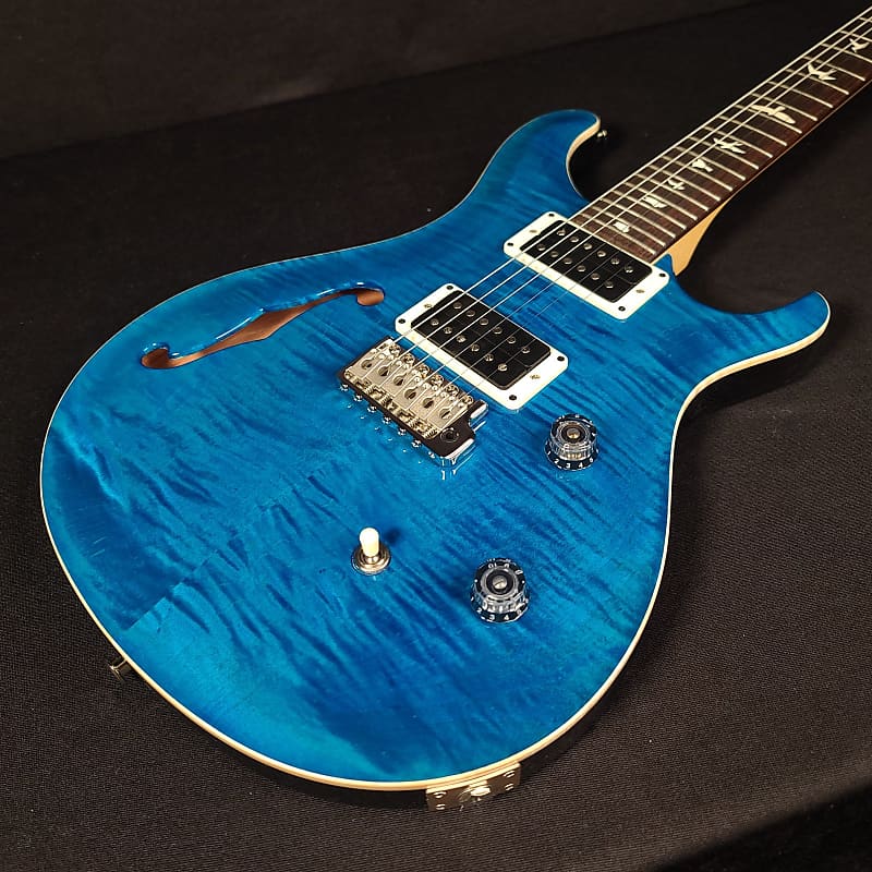 Paul Reed Smith PRS CE 24 Semi Hollow Blue Matteo with Bag | Reverb