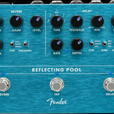 Fender Reflecting Pool Delay & Reverb | Reverb UK