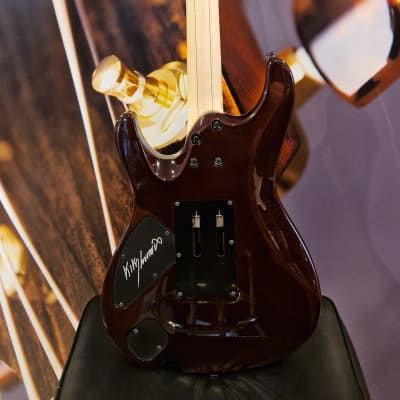 Ibanez KIKO100-TRR Kiko Loureiro Signature E-Guitar 6 String - Transparent Ruby Red + Case image 8