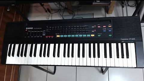Casio Casiotone CT-660 1988 Schwarz | Reverb