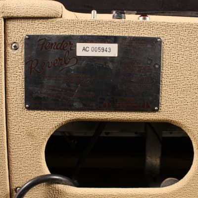 Fender '63 Reverb Unit Reissue - White Tolex image 4