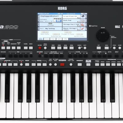Korg Pa600 61-key Arranger Workstation