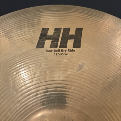 Sabian 21” HH Hand Hammered Raw Bell Dry Ride Cymbal 3254g image 2