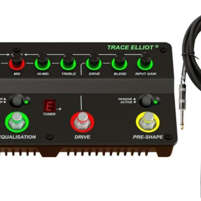 Trace Elliot Transit B Bass Guitar Preamp Pedal Bundle | Reverb