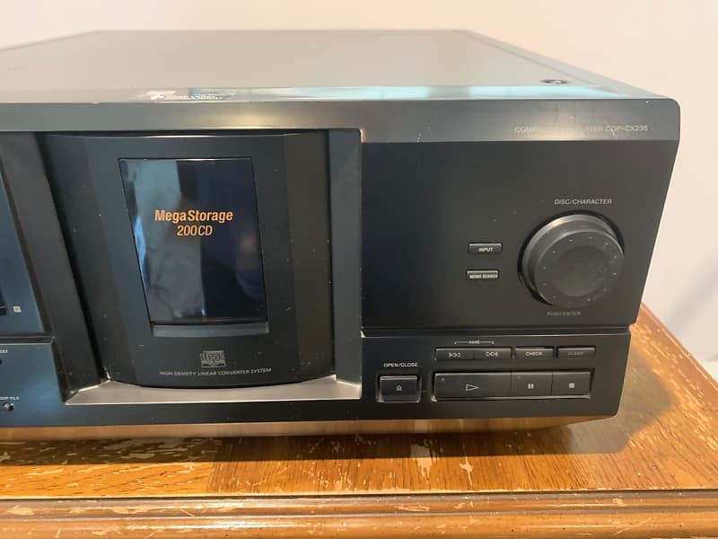 SONY CDP-CX235 200 CD Multi Disc Storage Player TESTED No Remote hotsell