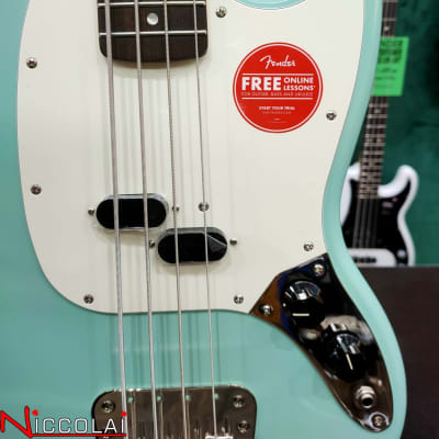 Immagine Squier Classic Vibe 60S MUSTANG BASS Laurel Fingerboard, Surf Green - 4