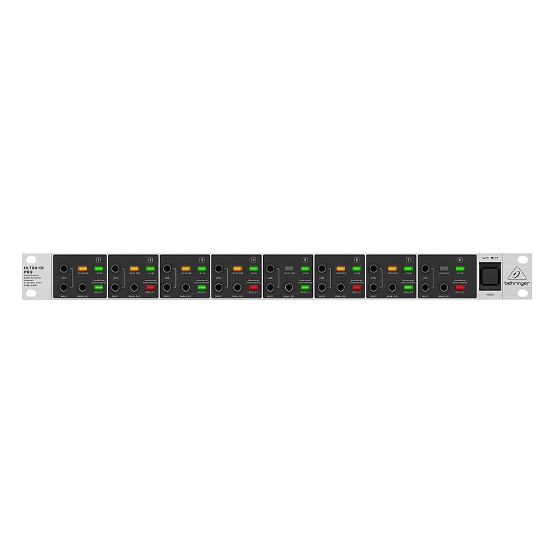 DI800 8chダイレクトボックス  ベリンガー   ULTRA DI PRO Behringer Ultra-DI Pro DI800 8-channel Active Instrument