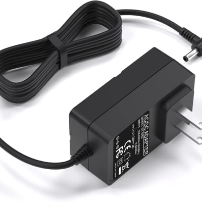 12V AD-A12150LW for Casio Privia Power Cord Compatible with Casio PX-130, PX-330, PX-3 Keyboards Replacement for Casio AD-A12150 12-Volt AC Power Supply fits for WK6500 WK6600 WK7500 and WK7600