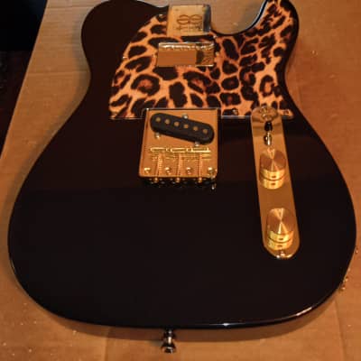 Loaded Telecaster/TL Body - Black - Gloss image 2