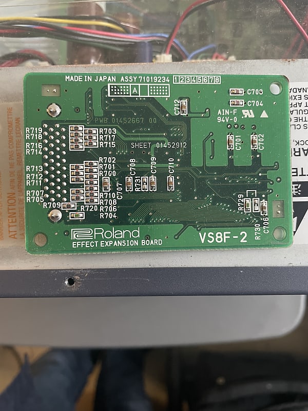 Roland VS8F-2 Effect Expansion Board for V-Studio and V-Mixer | Reverb