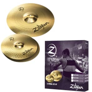 Zildjian PLZ1418 Planet Z 14/18" 2-Piece Cymbal Pack Box Set