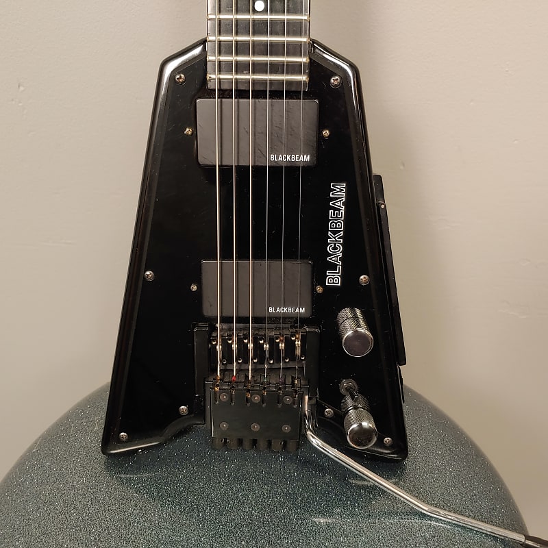 ブラックビーム　BLACK beam ベース Ishibashi Blackbeam Headless Bass 80's - Black | Reverb