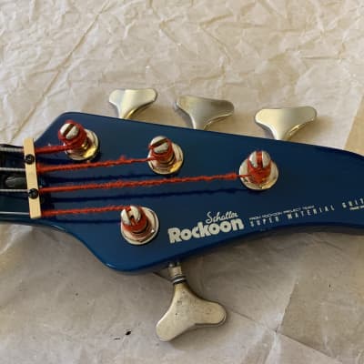 Rockoon Schaller RB-61PJ Bass guitar 1989 - Transparent Blue