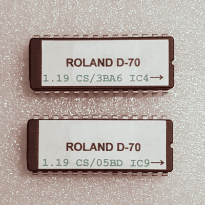 Roland  D-70 OS v1.19 Final EPROM Firmware Upgrade Kit