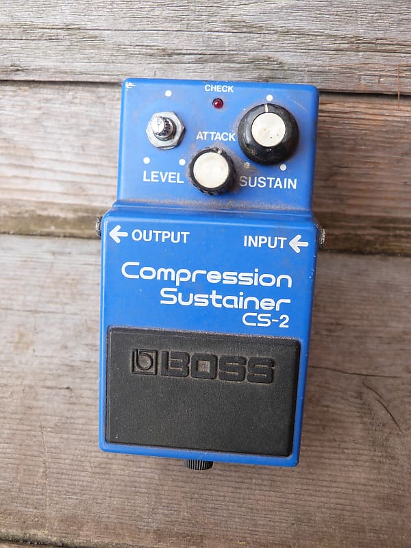 Boss cs-2 compressor sustainer black label Japan