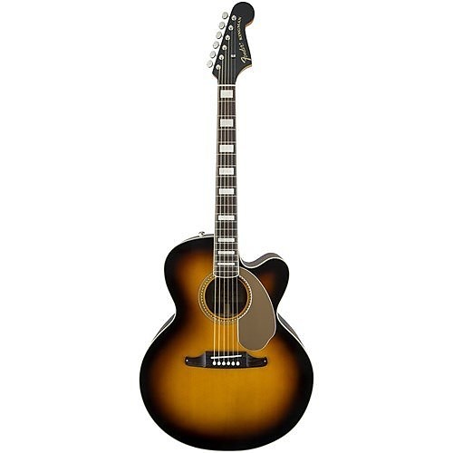 Fender Acoustic Guitar California KINGMAN SCE JUMBO 3TS W/ Hard-Case Jumbo  Acoustic