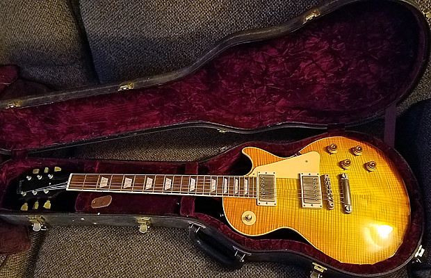 Gibson Les Paul '58 Reissue Bella Donna Burst | Reverb