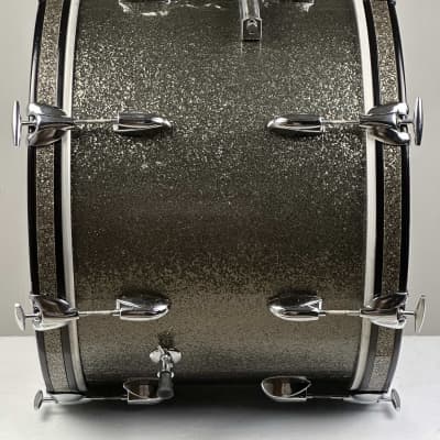 Gretsch 20/12/16/5x14" Vintage 60's Round Badge Drum Set - Starlight Sparkle image 8