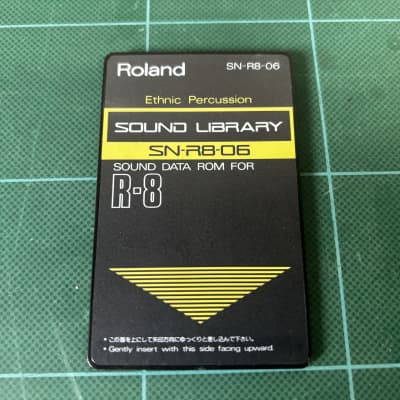 Roland SN-R8-06 Ethnic Percussion ROM CARD FOR ROLAND R8 R-8 MKⅡ