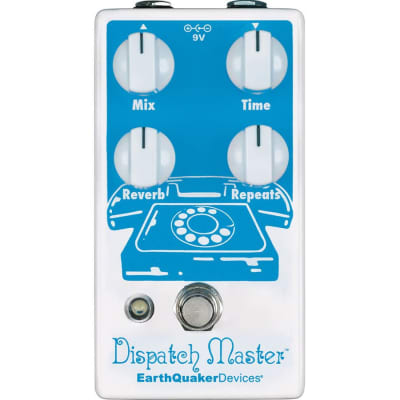 EarthQuaker Devices Dispatch Master Cream / Aluminum | Reverb Canada