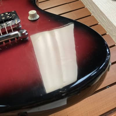 Guild S-280 Flyer in Crimson Burst 1985 image 6