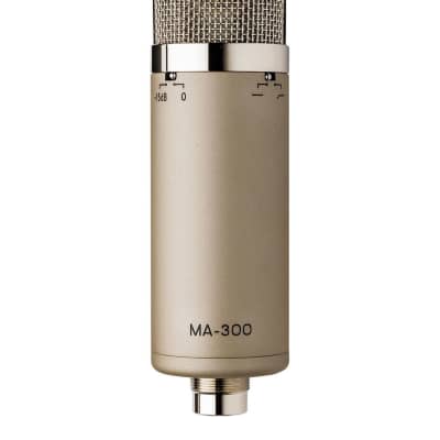Mojave Audio MA-300 | Multi-Pattern Tube Condenser Microphone | Satin Nickel image 2