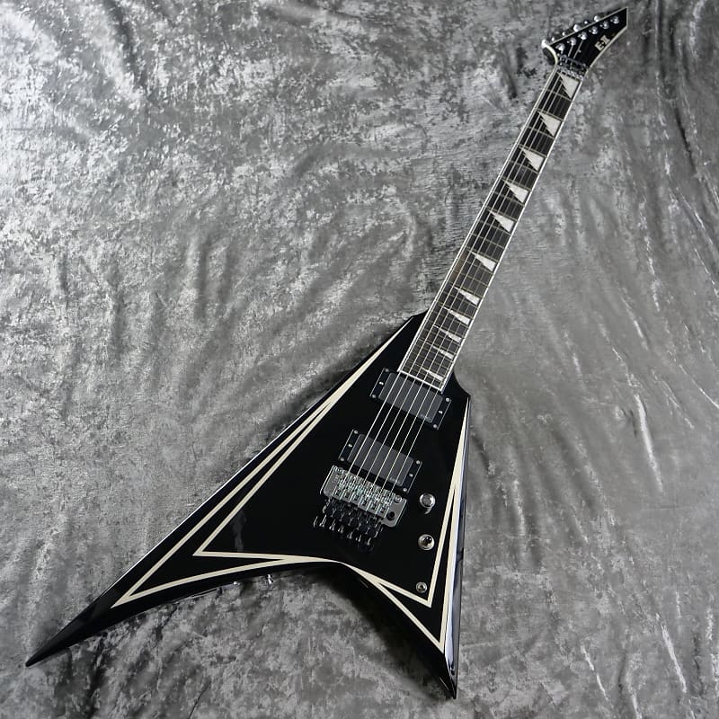 ギター E-II SV Black w/White Stripes E-II SV - The ESP Guitar Company