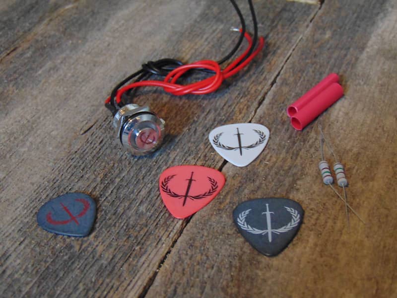 Iron Age Accessories Killswitch Spartan Steel Red LED with Reverb