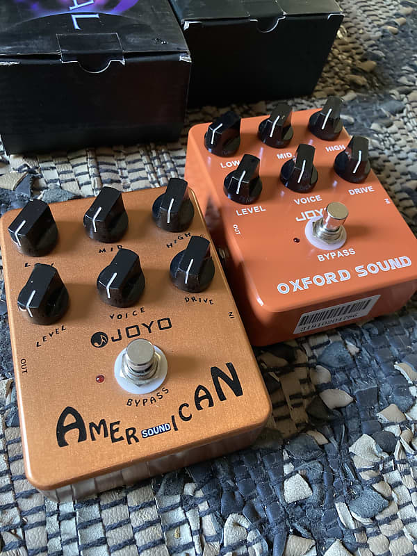 Joyo American & Oxford Sound preamp pedal bundle Reverb
