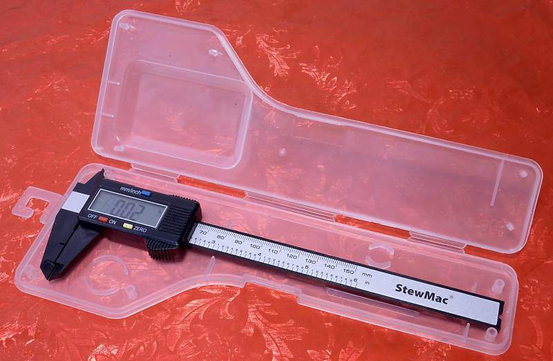 StewMac Light Duty Digital Calipers For Guitar Techs Like Reverb