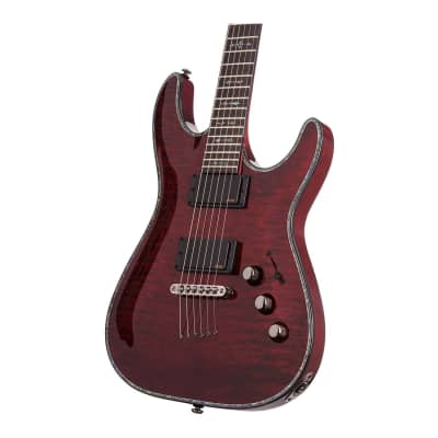 Schecter Hellraiser C-1 6-String Electric Guitar (Right Hand, Black Cherry) image 3