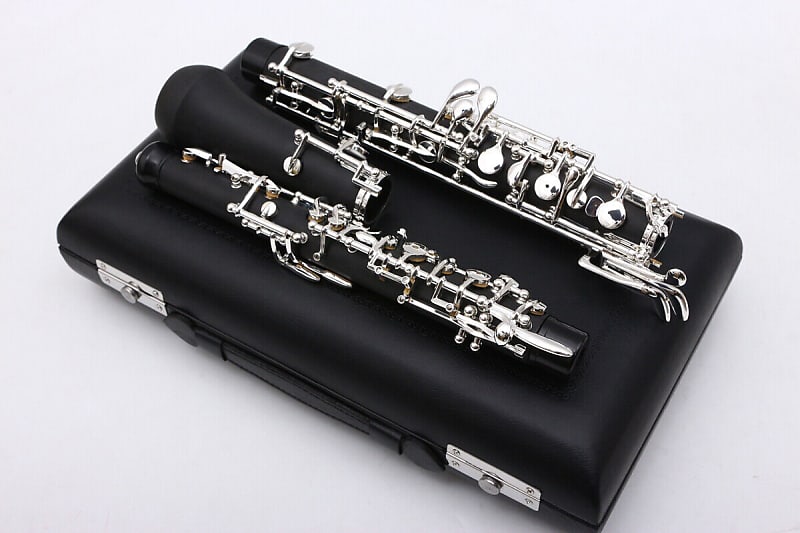 Oboe C key Ebonite Body 3rd Octave left F Resonance Nice Reverb