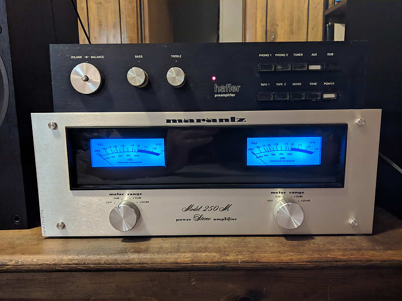 Marantz 250m Fully Recapped, Restored, Serviced, Beautiful, Bullitens  Performed