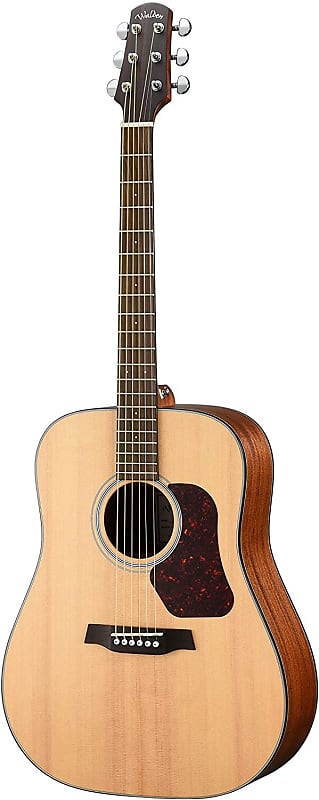 Walden D550E Natura Solid Spruce Top Dreadnought | Reverb