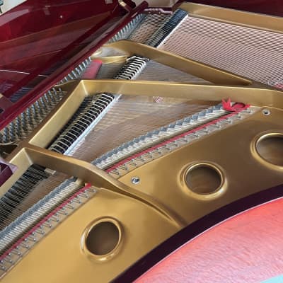 Kohler & Campbell SKG400S Baby Grand Piano 1994 Red Mahogany image 6