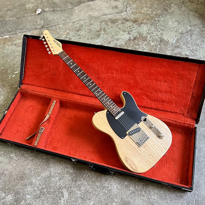 Schecter ProGauge Tele 2018 - Natural Ash MIJ Japan telecaster OX