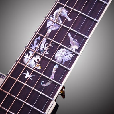 Crafter KSH 1000 PRESTIGE SH G-1000c Unique Inlay GA Acoustic Guitar All Solid image 3