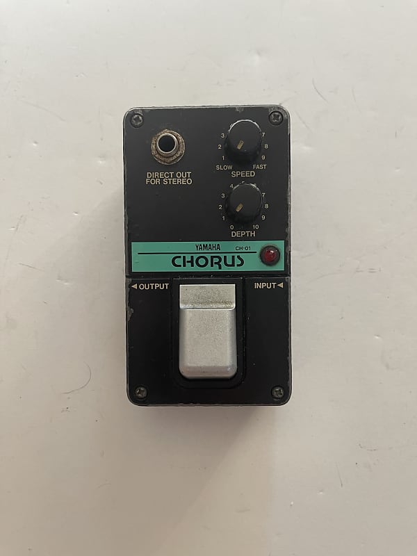Yamaha CH-01 Stereo Analog Chorus 1980s Vintage Guitar Pedal